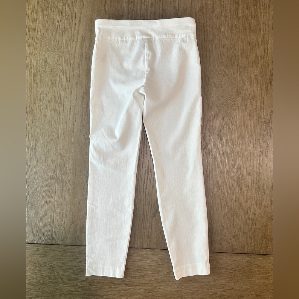 Alfani Skinny Pant with Tummy Control Size 4P White - Picture 5 of 9